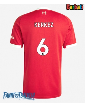 Liverpool Milos Kerkez #6 Tricou Fotbal Replică 2025-26 Barbati Acasa